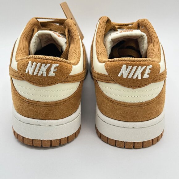 Nike Dunk Low Coconut Milk Flax Tan Shoes HJ7673-100 Women's Sz 11 / Mens 9.5 - Picture 5 of 12